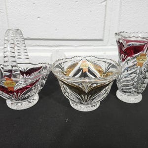 ドイツ　アンナヒュッテ　　クリスタルガラス花瓶 Anna Hutte Crystal/アンナヒュッテ クリスタルベース 北欧雑貨