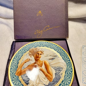 Vintage Pickard Helen of Troy Collector Plate