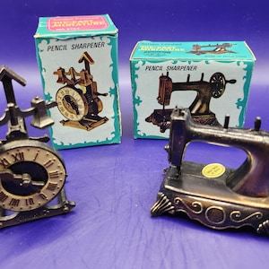 Die cast miniature pencil sharpeners - Etsy 日本