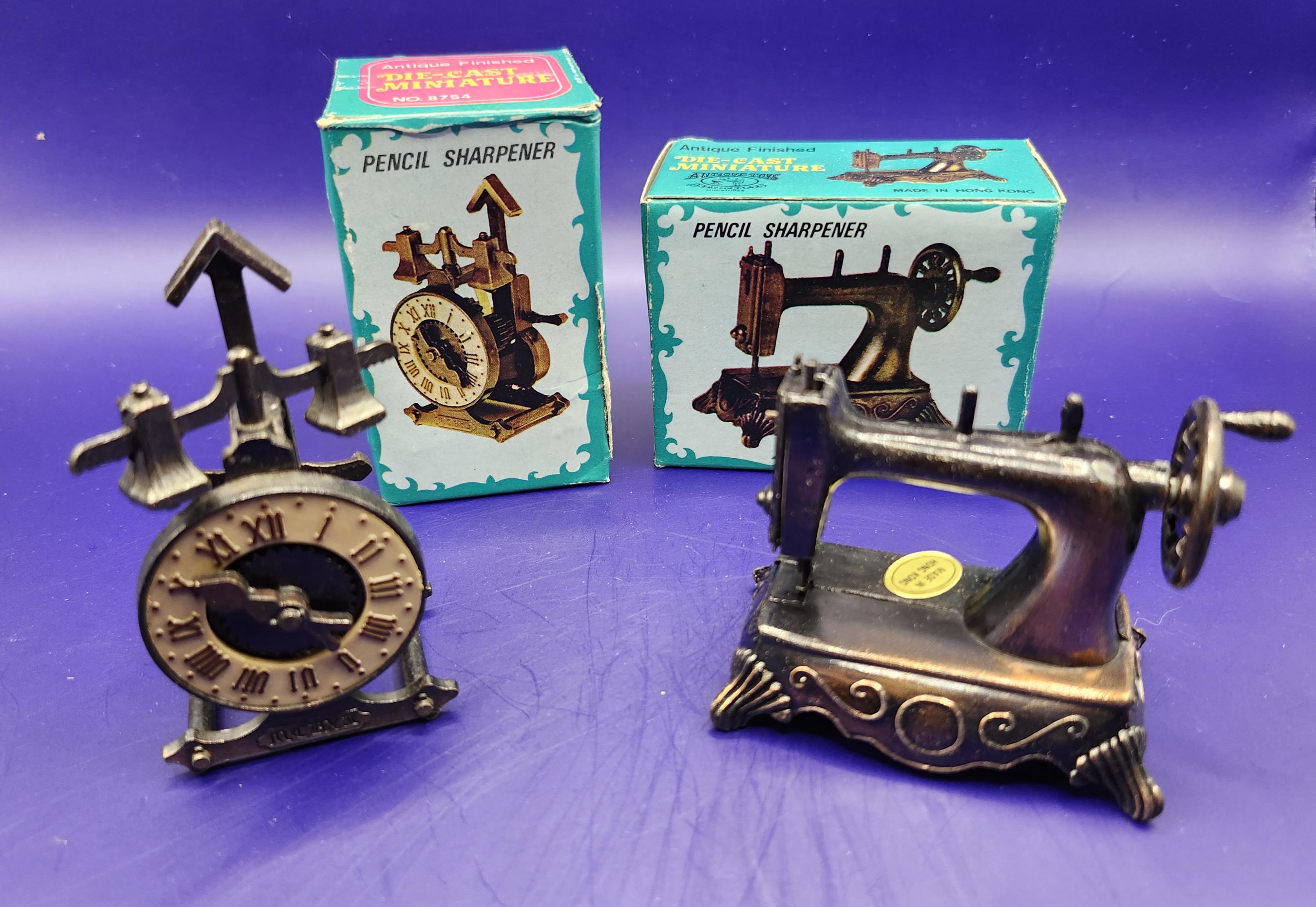 Die cast miniature pencil sharpeners - Etsy 日本