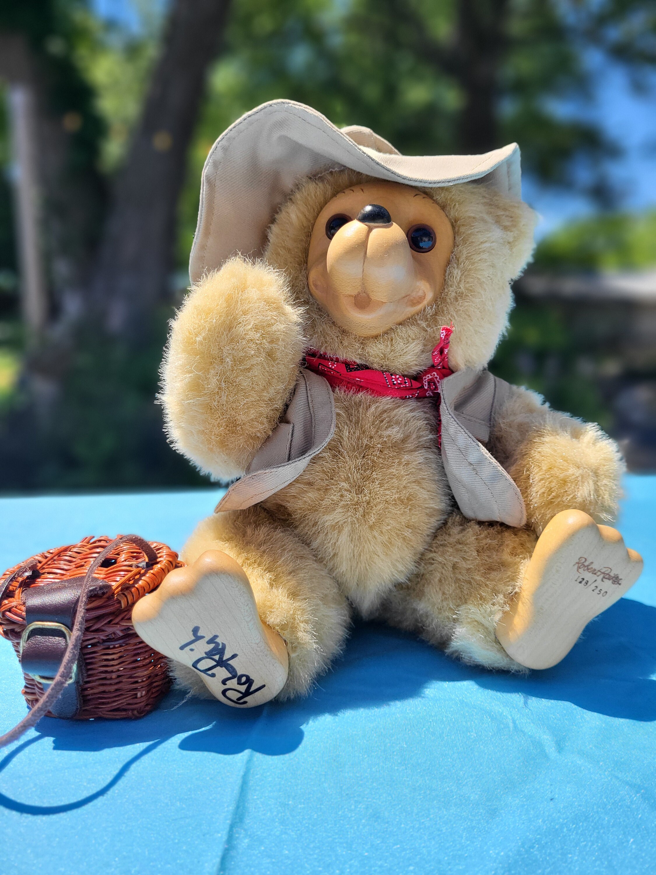 Rare Robert Raikes Collectibles Signed Wooden Eddy Bear - Etsy