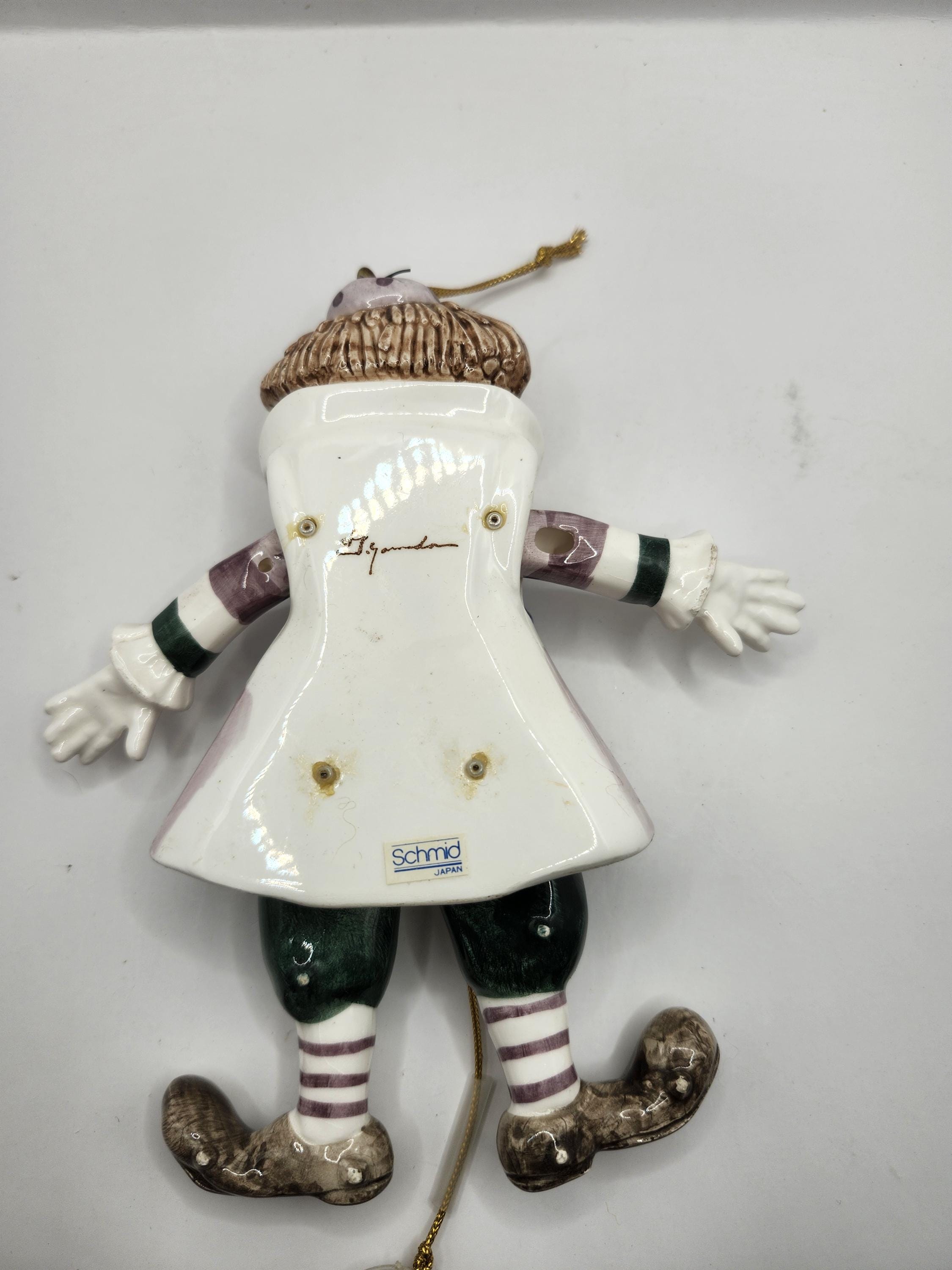 ピエロ　置物　まとめ売り　ヴィンテージ　レトロ ヴィンテージのピエロの置物の選択 - Etsy 日本