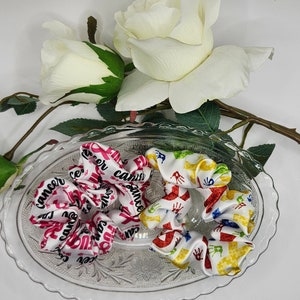 Satin Awareness Themed Scrunchie - Your Choice!