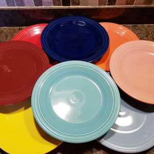 Choice of Vintage Homer Laughlin Fiesta Ware Dinner Plate