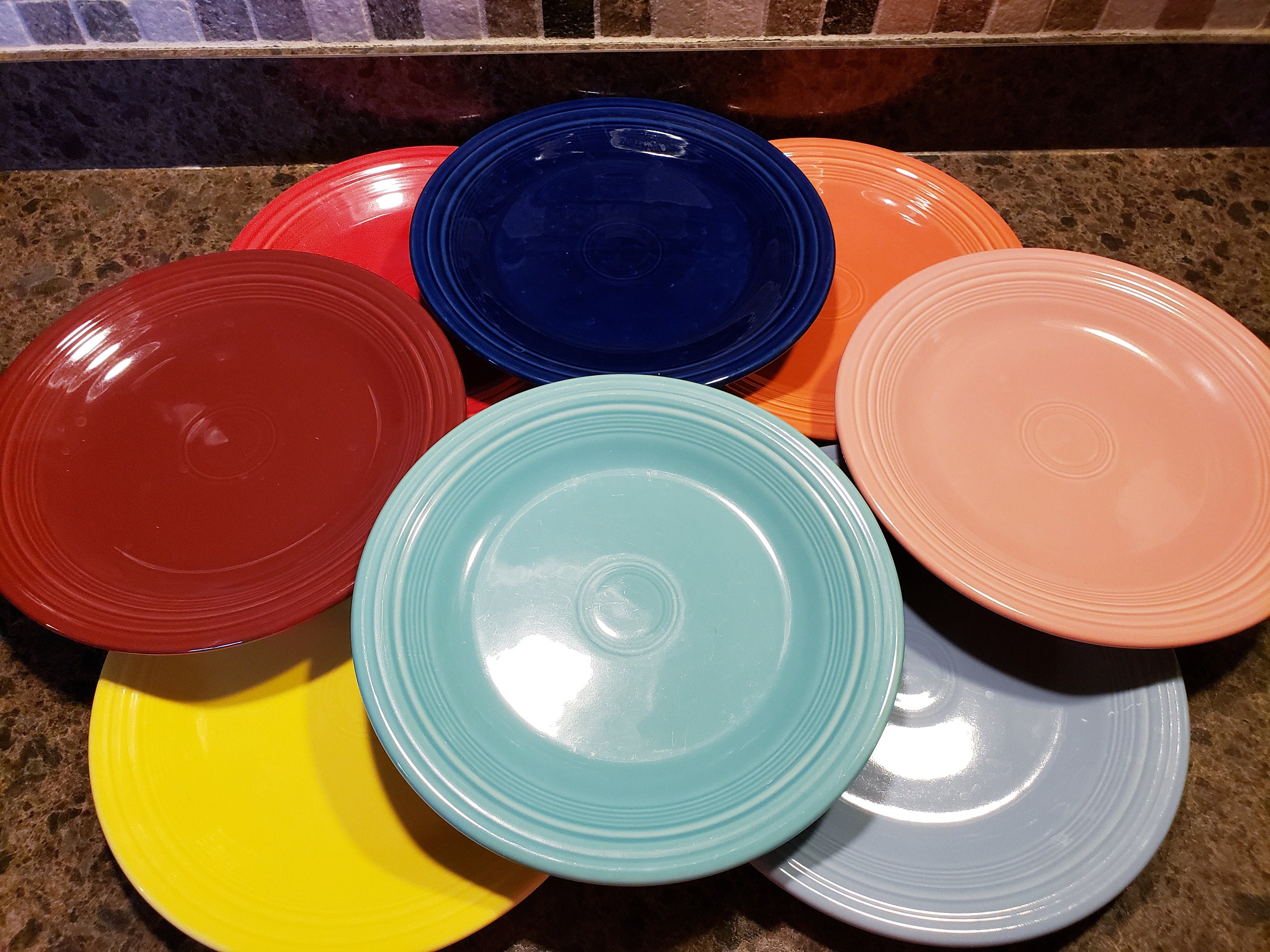 Fiesta プレート セット ビンテージ Fiesta dinnerware - Etsy 日本