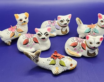 ヴィンテージ トナラ メキシコ陶器 民芸品 魚または猫 - Etsy 日本