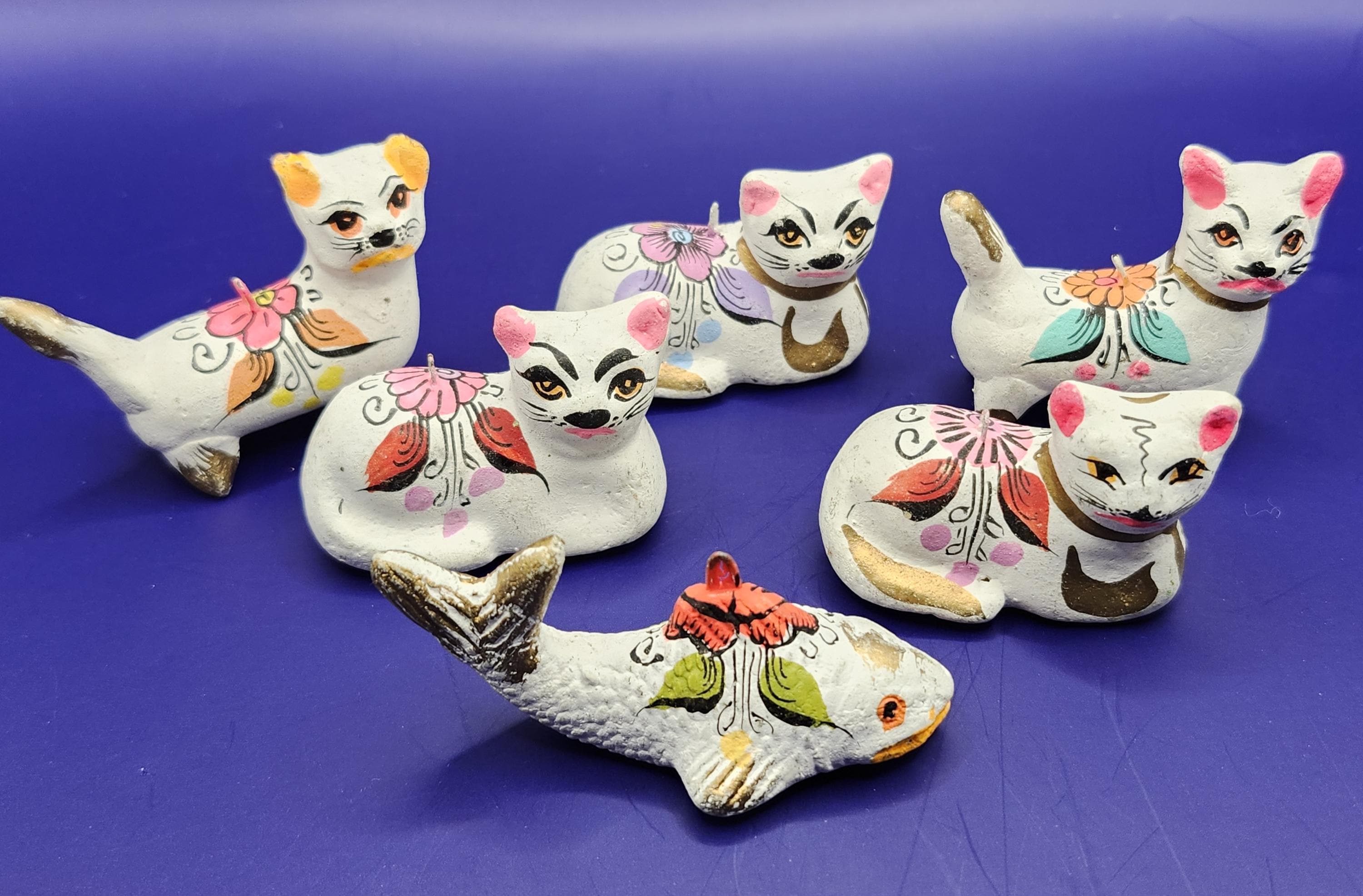 ヴィンテージ トナラ メキシコ陶器 民芸品 魚または猫 - Etsy 日本