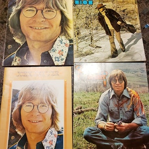 Choice of Vintage Copy of John Denver Music Books From the 70&#39;s