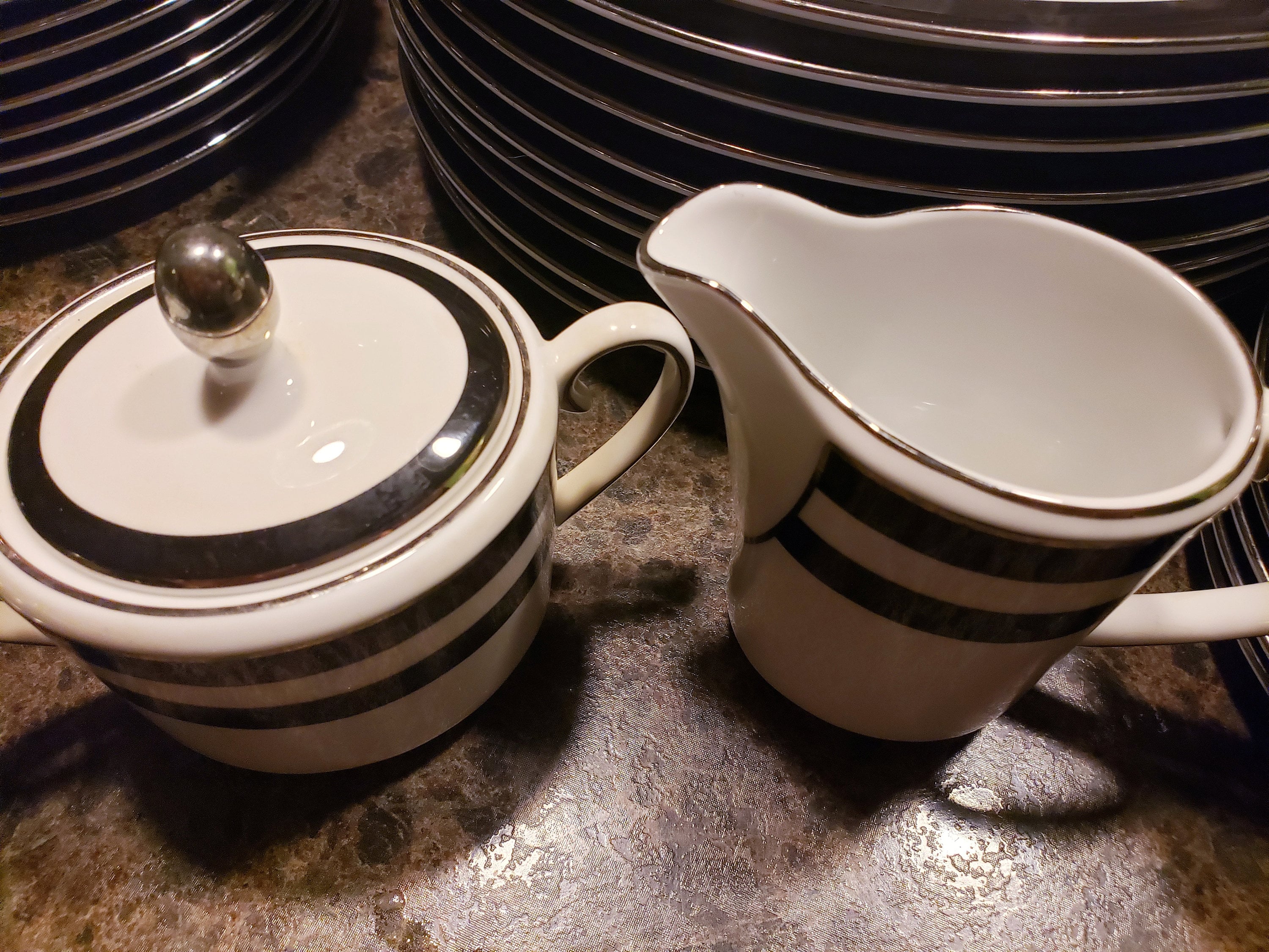 Vintage Ralph Lauren China in Spectator Black, Your Choice