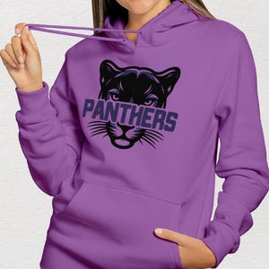 Panthers PNG | School Spirit | Sublimation Design | DTF | Digital Design Download | SVG