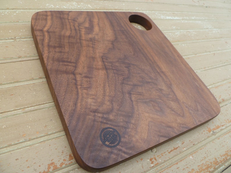 Handmade Walnut Wood Cutting Board Cheese Serving Board | Etsy