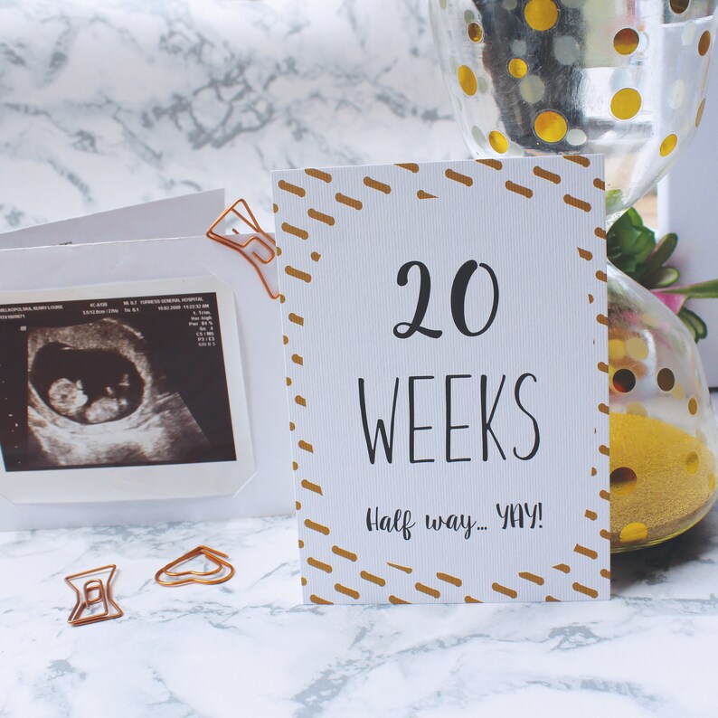 Pregnancy Milestone Gift Mum to Be Gifts Pregnancy Milestone Etsy UK