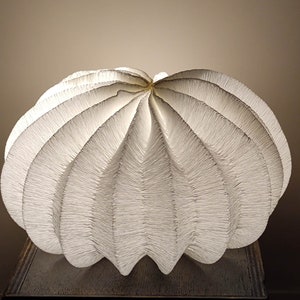 Jellyfish, Paper Lamp, Paper sculpture , Art  Decoration,  home interior,  paper lanterna