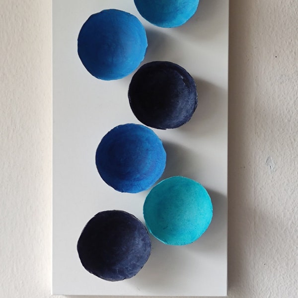 Paper Mache Wall Art Etsy