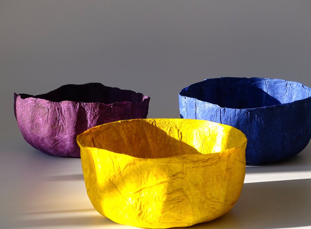 DIY Vintage Paper Mache Bowls: $150 Decor for $5 - A Piece Of Rainbow