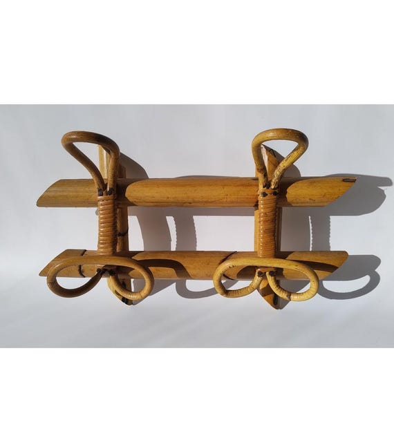 Italienische Mid-Century Bambus Garderobe, 1960er. - Etsy.de