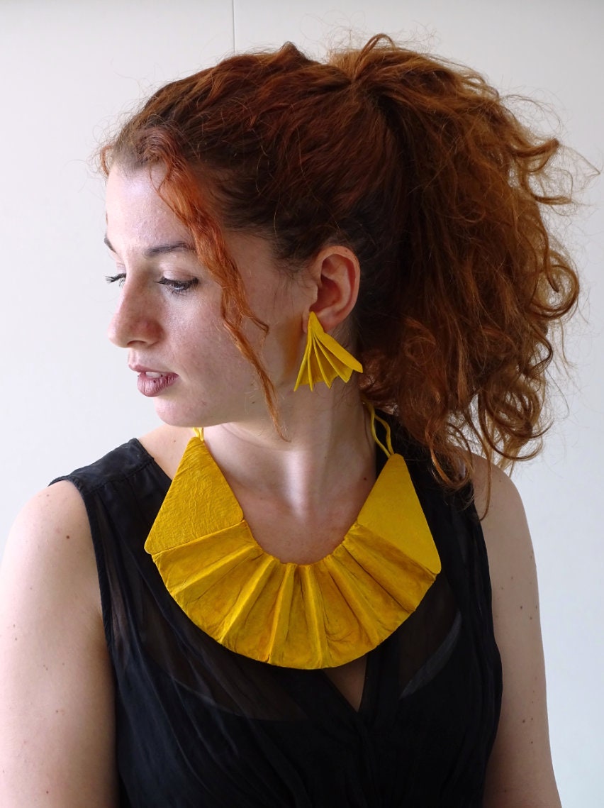 Paper mache best sale necklace
