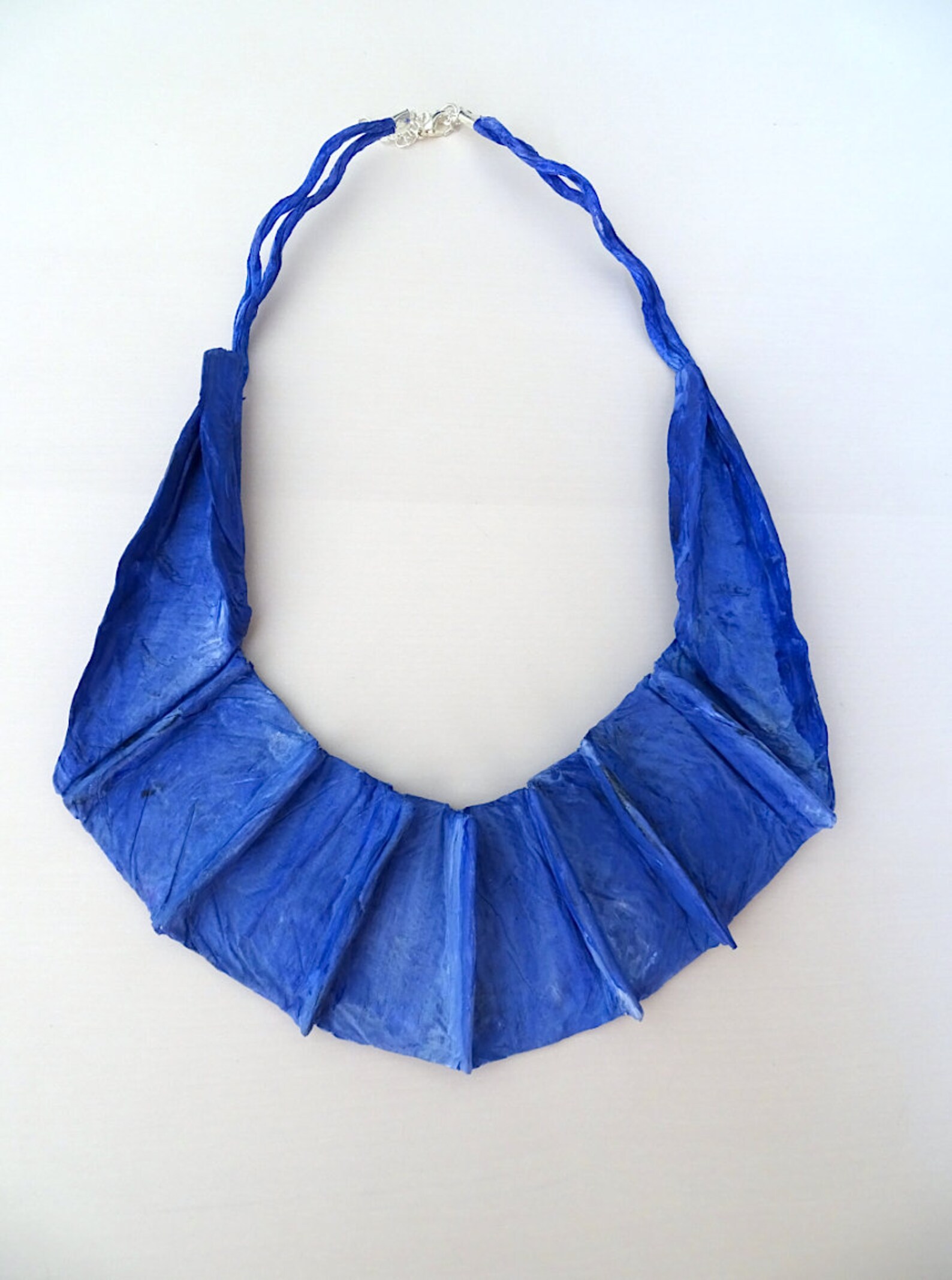 Paper Mache Jewelry Set Statement Necklace Statement Etsy