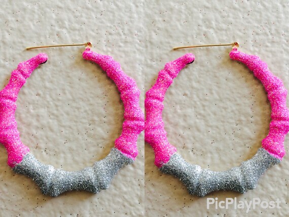 barbie hoop earrings