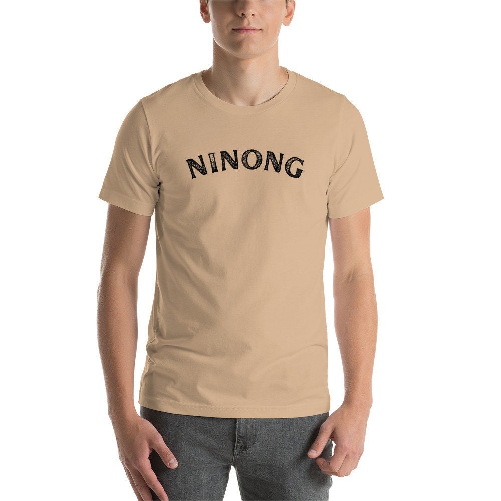 Ninong NINONG T-shirt, Filipino Godfather Shirt, Tagalog Shirt, Uncle T-shirt ...
