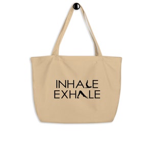 YOGA Tote Bag | Meditation Tote | Shopping Bag | Large Tote | Organic Cotton Tote Bag | Eco-Friendly