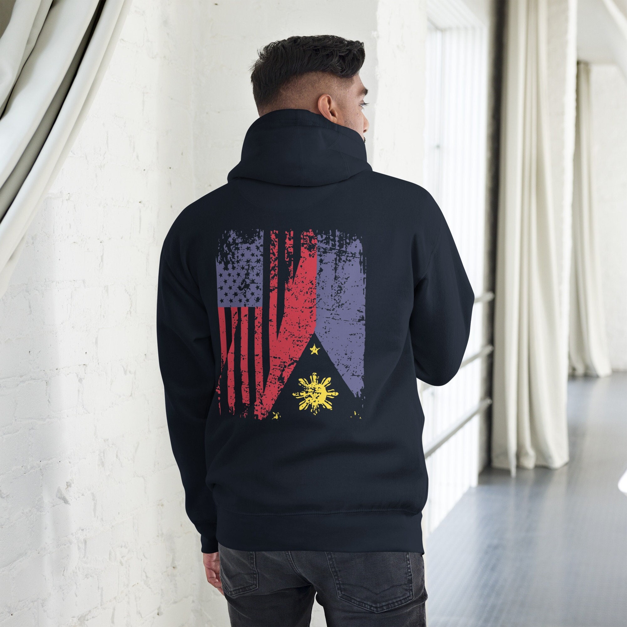Black Flag Hoodie Etsy UK
