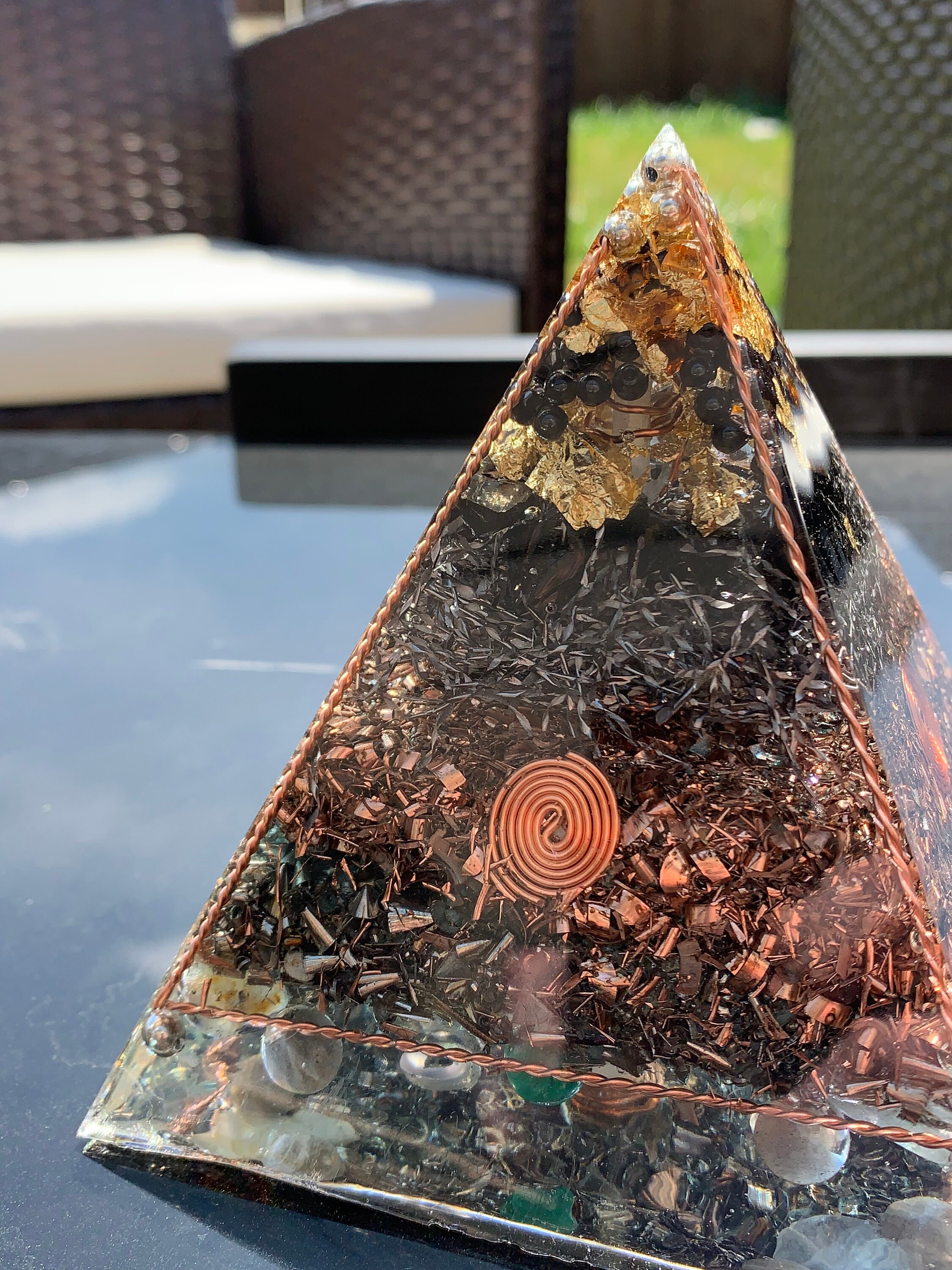 Double Terminated Orgonite - Etsy