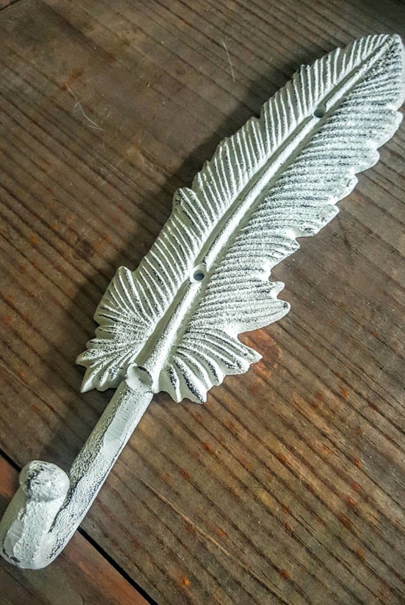 FEATHER COAT HANGER