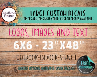 large decal printing