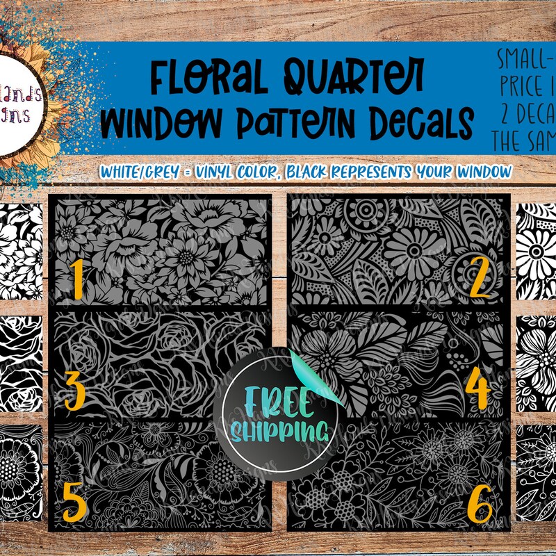 Pattern Decal - Etsy
