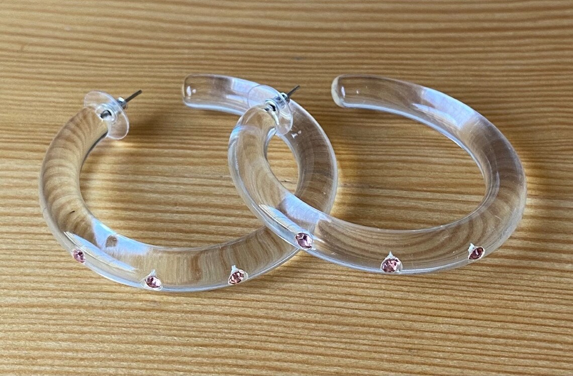 large rhinestone hoops