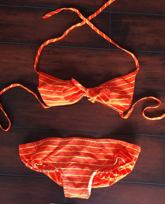 Vintage Bathing Suit, Bikini, 1960's Bathing Suit,