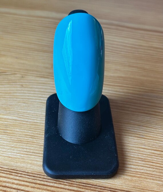 Blue Lucite Ring,Statement Ring,Hanukkah Gift,Val… - image 2