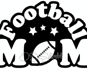 Football Mom SVG files for Crafters