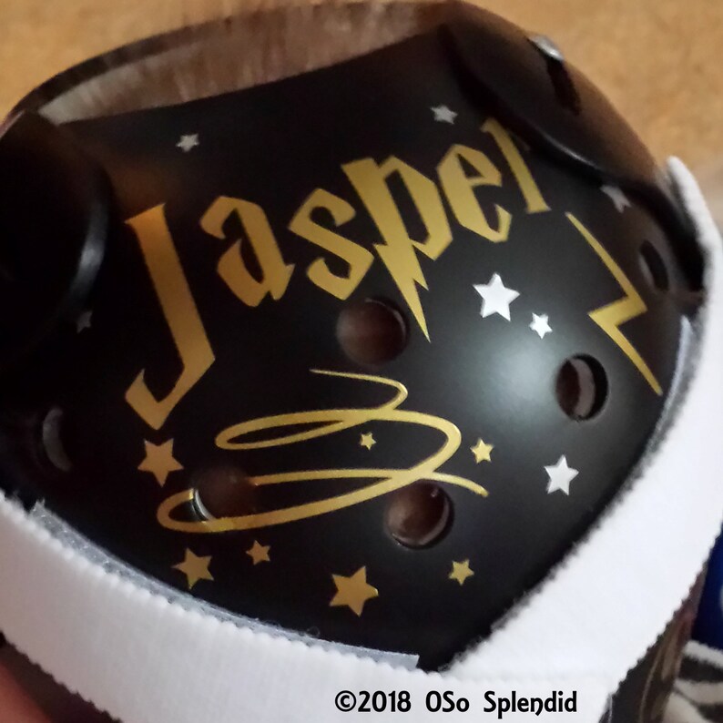 Premium Episkey Spell Design Cranial Band Helmet Stickers  Etsy