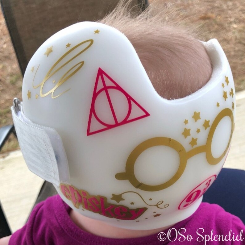 Premium Episkey Spell Design Cranial Band Helmet Stickers  Etsy