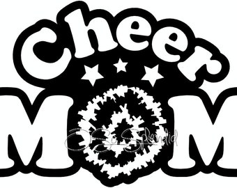 Cheer Mom SVG files for Crafters