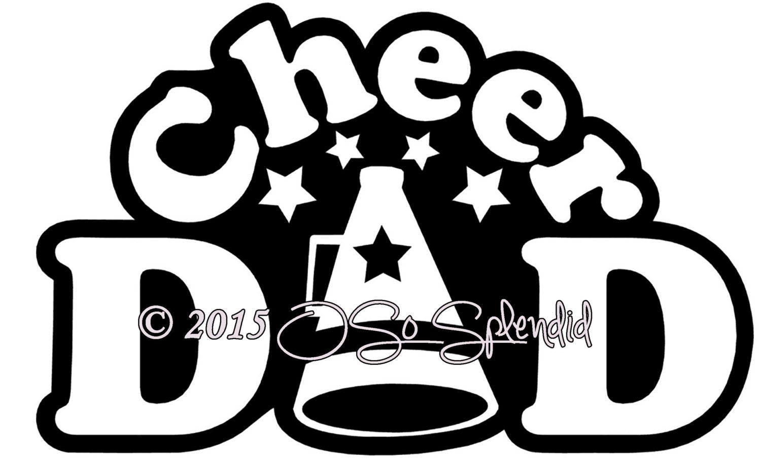 Download Cheer Dad SVG files for Crafters | Etsy