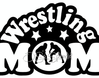 Wrestling Mom SVG files for Crafters