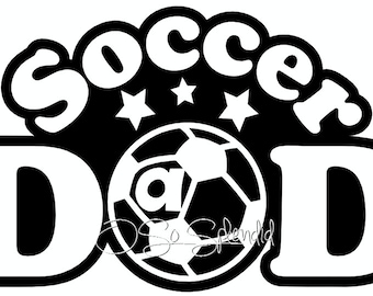 Soccer Dad SVG files for Crafters