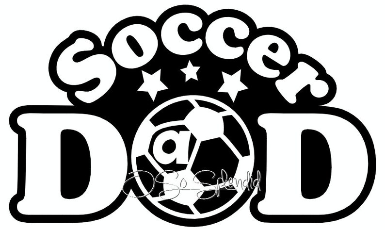 Soccer Dad SVG files for Crafters image 1