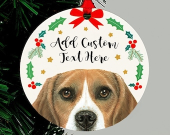 Perfect Gift for Beagle Lovers Measures 5/'/' tall. Beagle Nutcracker Christmas Ornament Hand Painted and Handcrafted