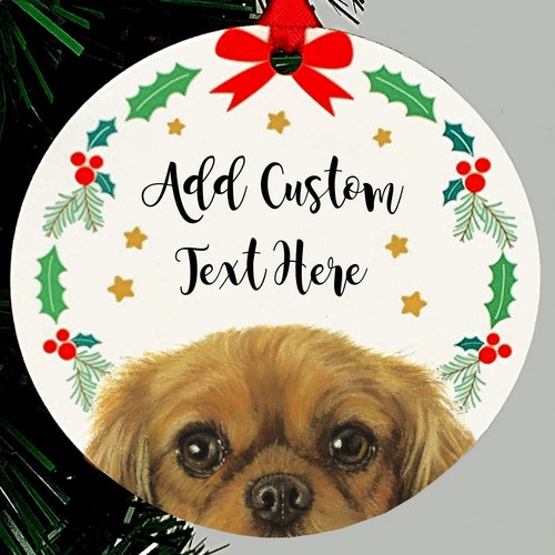 Cavalier King Charles Spaniel Porcelain Ornament – Tricolor Dog Holiday Gift, Pet Gifts USA 4 thumbnail image