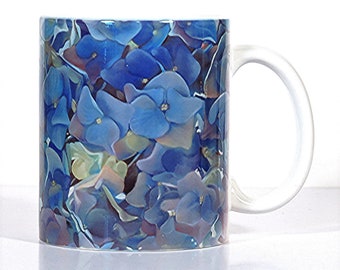 Hydrangea Mug Etsy