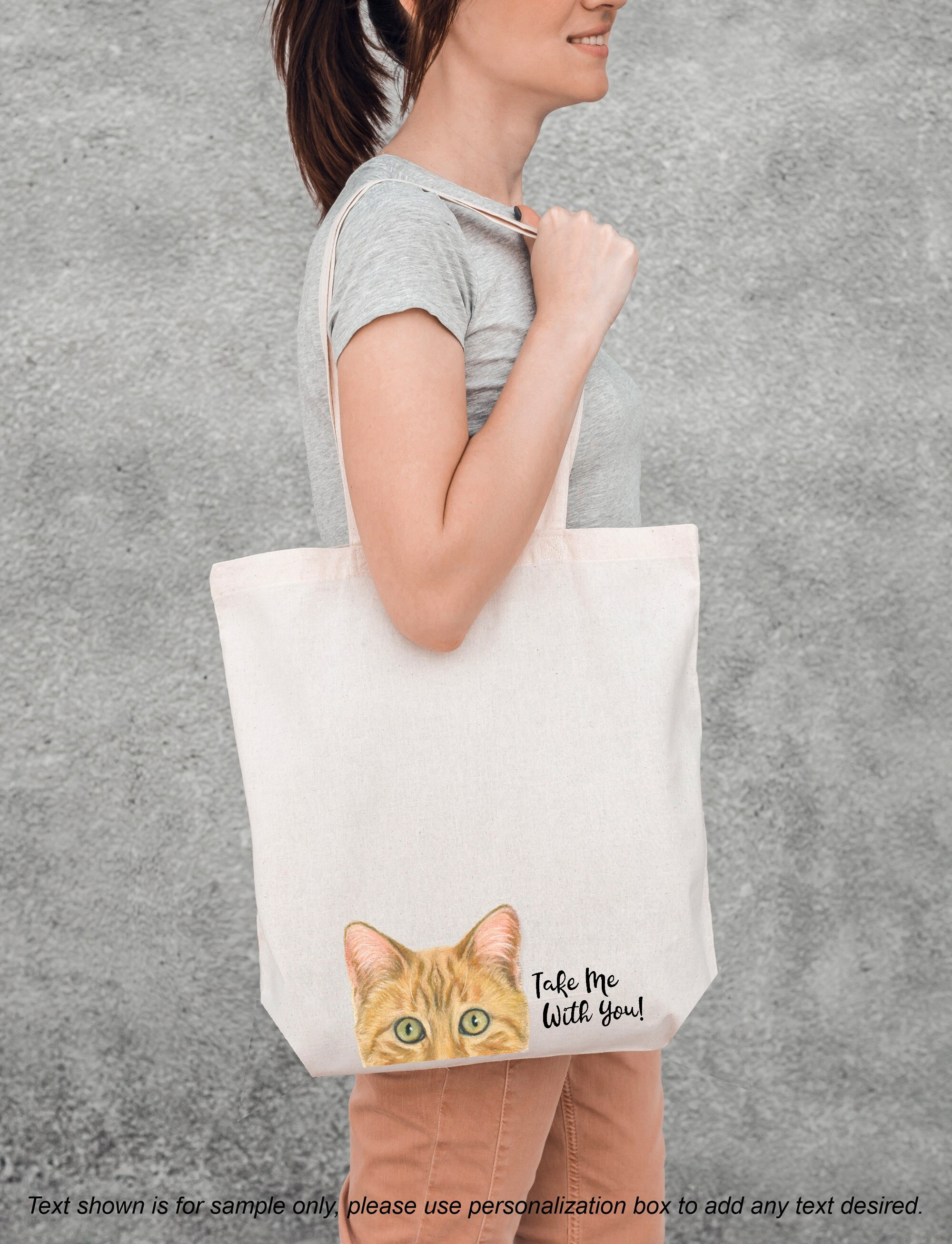 Dog And Cat Personalized All Over Tote Bag, Personalized Gift for Dog  Lovers, Dog Dad, Dog Mom, Personalized Gift for Cat Lovers, Cat Mom, Cat  Dad - TO038PS - BMGifts