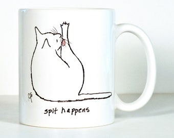Cat Mug, Personalized Funny Cat, Crazy Cat Lady