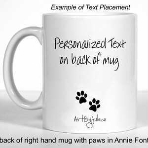 Cat Mug, Personalized Funny Cat, Crazy Cat Lady image 6