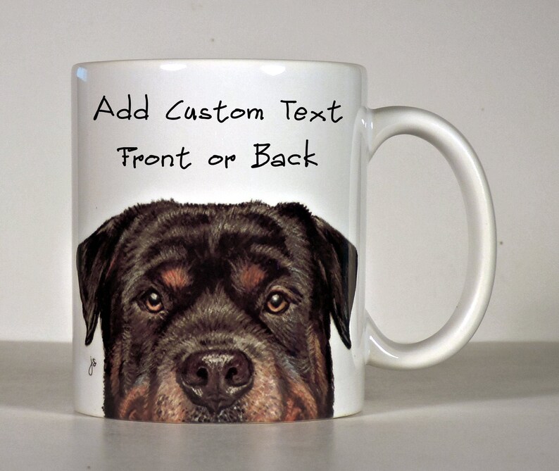 Rottweiler Original Art Rottweiler Lover Rottweiler Gift