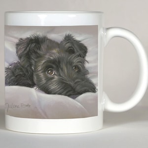Schnauzer Mug, Personalized Black or White Schnauzer Gift