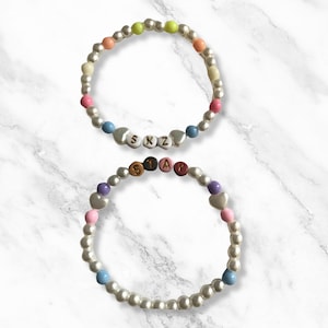 Stray Kids Beaded Bracelet | Handmade K-POP Bracelet | Stretch Charm Bracelet | Merch Gift for Kpop Fan